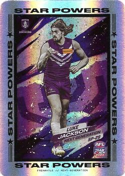 2024 AFL TeamCoach - Star Powers Silver #SP-29 Luke Jackson Front